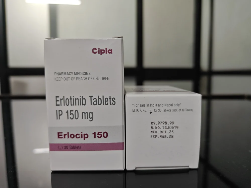 150mg Erlocip Erlotinib Tablet