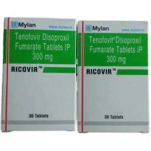 300mg Ricovir Tenofovir Disoproxil Fumarate Tablet