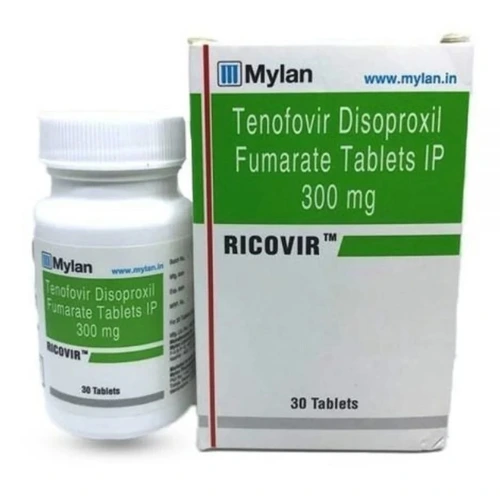 300mg Ricovir Tenofovir Disoproxil Fumarate Tablet