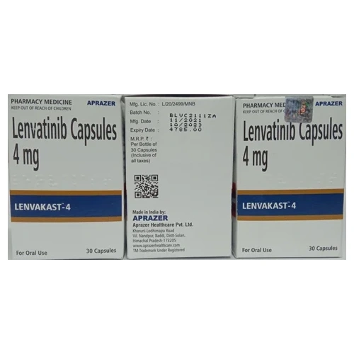 4mg Lenvakast Lenvatinib Capsules