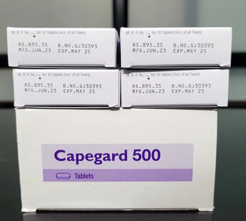 Capegard 500 Mg Tablets