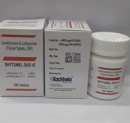 Levothyroxine & Liothyronine (Thyroid Tablets, USP)