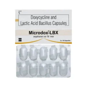 MICRODOX -LBX Doxycycline and Lactic Acid Bacilluss Capsules