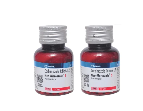 NEO-MERCAZOLE 5MG Carbimazole Tablets IP