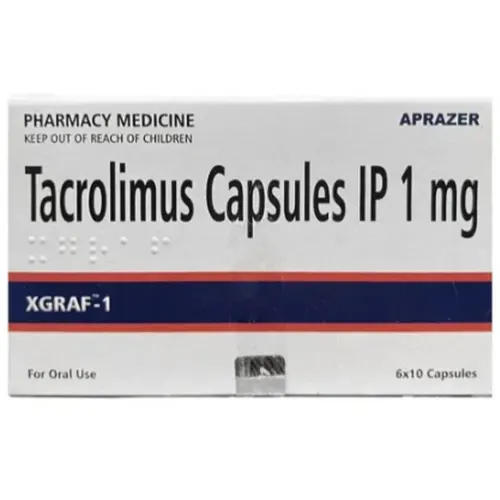 1mg Xgraf Tacrolimus Capsules