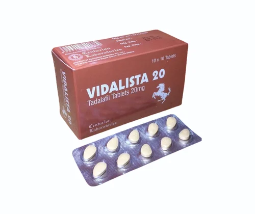 20mg Vidalista Tadalafil Tablets