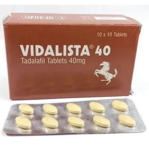 40mg Vidalista Tadalafil Tablets