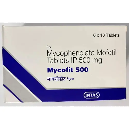 500mg Mycofit Mycophenolate Mofetil Tablet
