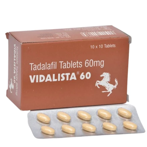 60mg Vidalista Tadalafil Tablets