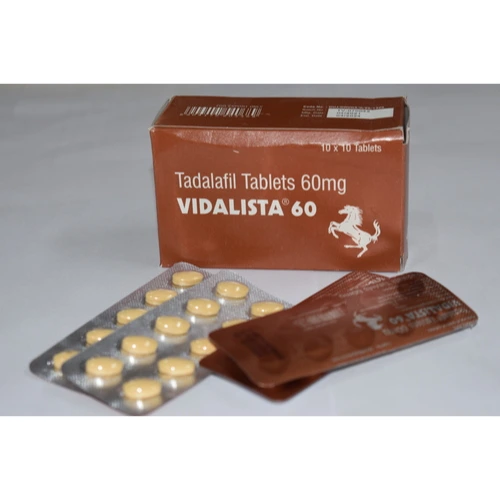60mg Vidalista Tadalafil Tablets