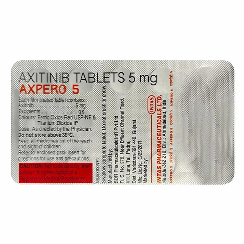 Axpero Axitinib 5 mg Tablets