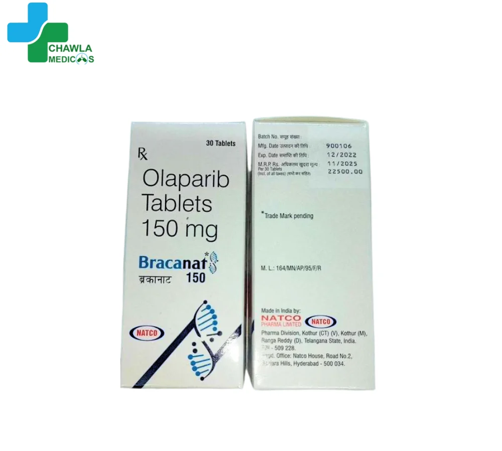 Bracanat Olaparib 150 mg Tablets