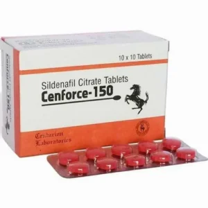 Strength 150 mg Pack Size 10 tablets Packaging Size 10 Tablets/Strip Brand Cenforce 150 Dosage Form Tablet Composition Sildenafil Manufacturer Other Indian Packaging Type Strip