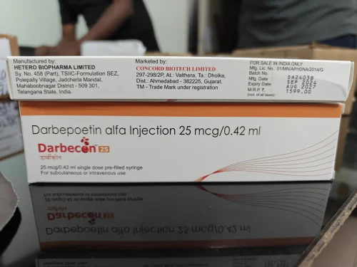 Darbecon 25 Mcg Injection