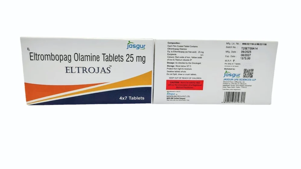 Eltrojas Eltrombopag Olamine 25Mg