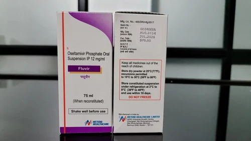Fluvir 75 oseltamivir suspension