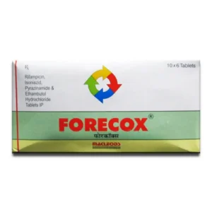 Forecox Tablets (Isoniazid, Rifampicin, and Pyrazinamide)