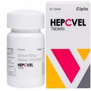 Hepcvel Velpatasvir 100 Sofosbuvir 400