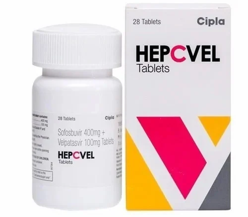 Hepcvel Velpatasvir 100 Sofosbuvir 400