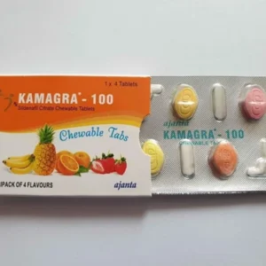 Kamagra-100 Tablets (Sildenafil Citrate Chewable Tablets 100 mg)