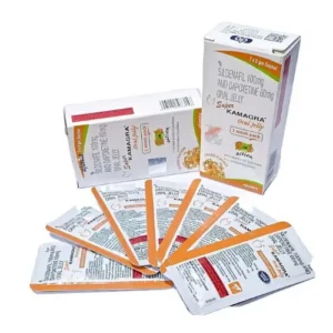 Kamagra Oral Jelly Pack (Sildenafil 100mg and Dapoxetine 60mg Oral Jelly)