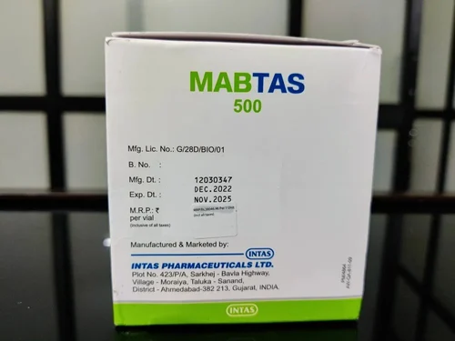 Mabtas 500 Mg Injection