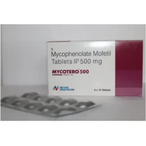 Mycotero Mycophenolate500mg Mofetil Tablets