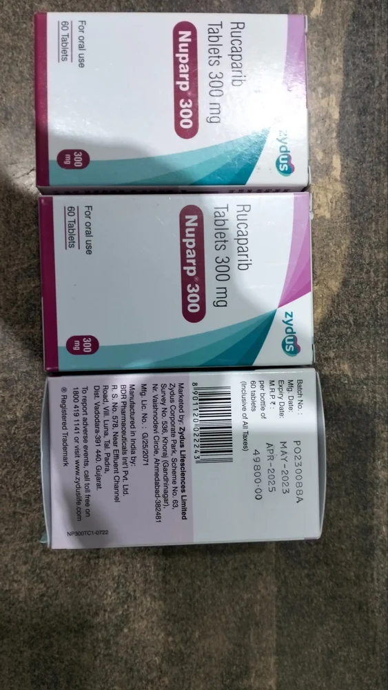 Nuparp Rucaparib 300 mg Tablets
