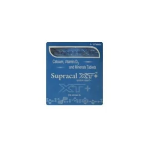 SUPRACAL XT+ Calcium, Vitamin D3, and Minirals Tablets