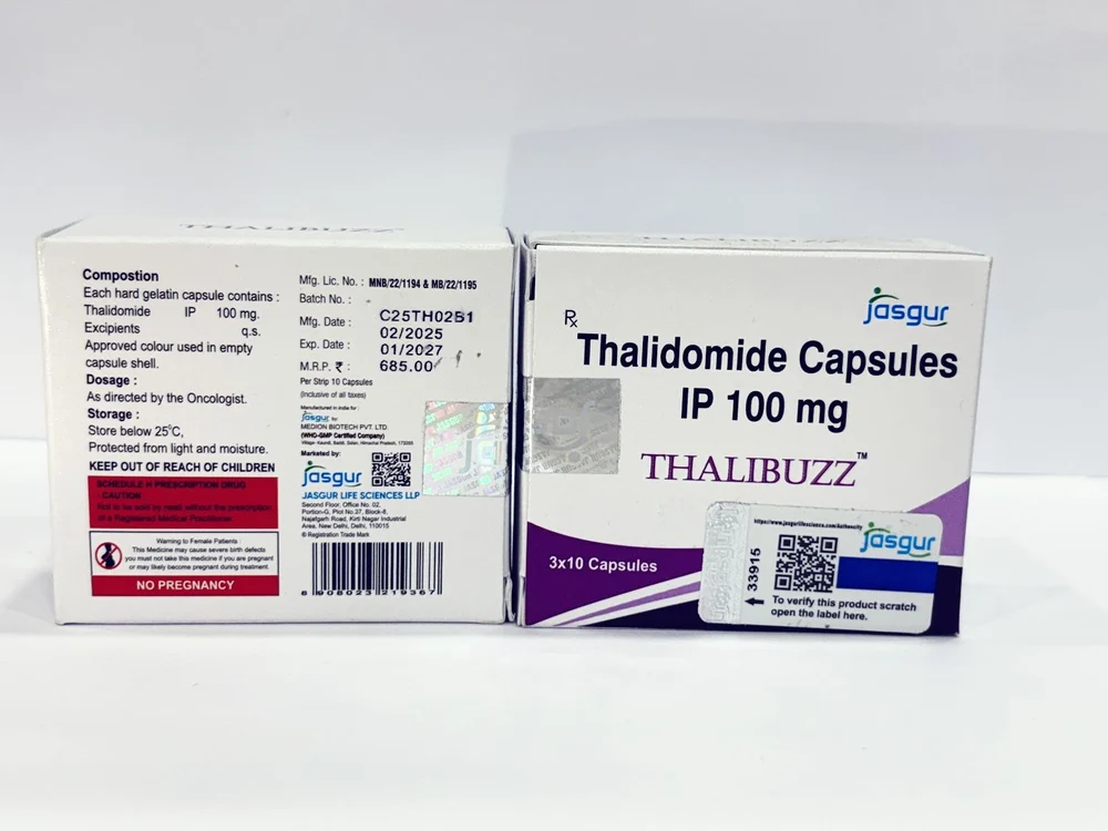 THALIBUZZ Thalidomide 100mg