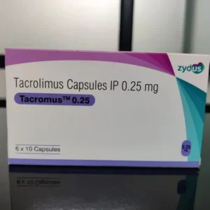 Tacromus 0.25mg capsule