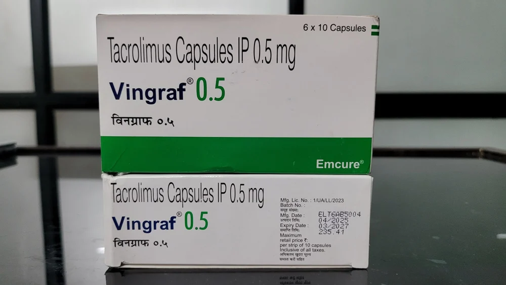 Vingraf 0.5mg Capsules