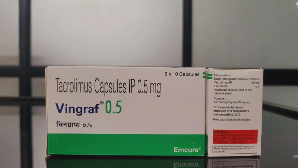 Vingraf 0.5mg Capsules