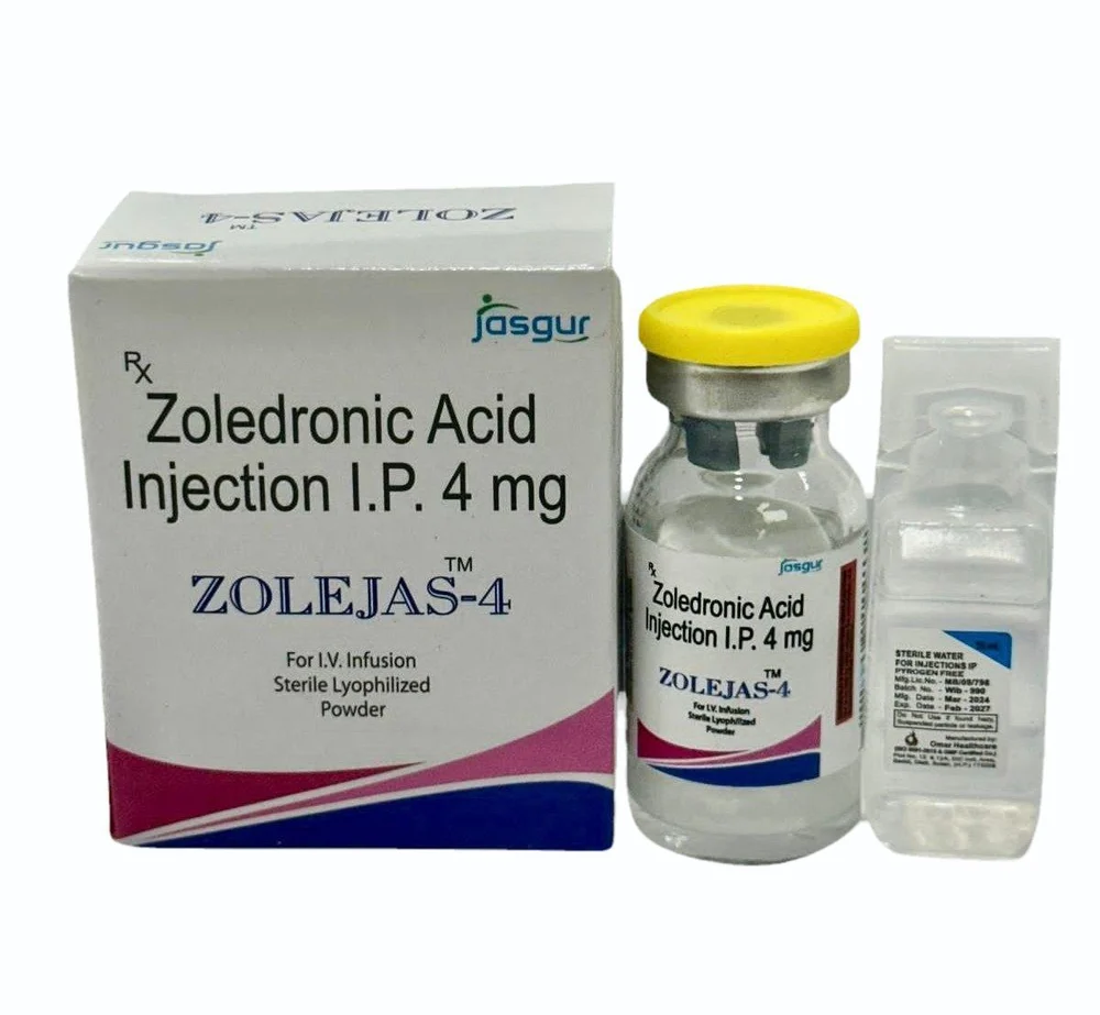 Zolejas 4Mg Zoledronic Acid Injection