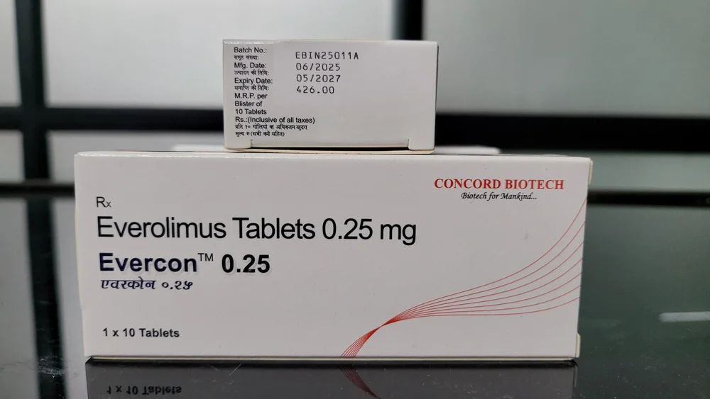 EVERCON 0.25MG TABLET