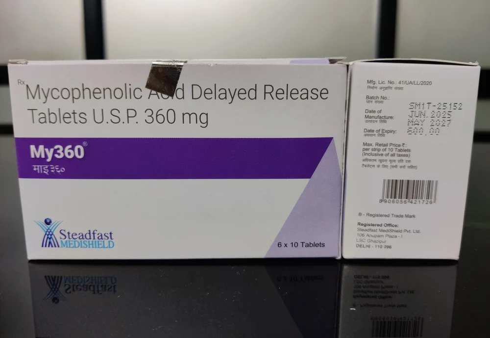 MY 360MG MYCOPHENOLATE