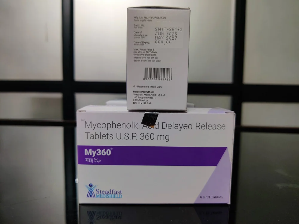 MY 360MG MYCOPHENOLATE