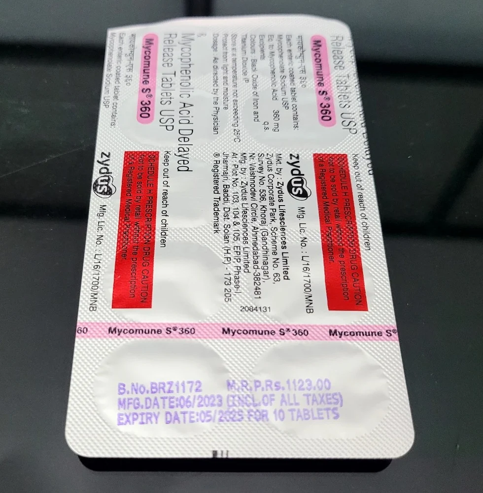 Mycomune 500mg Tablets