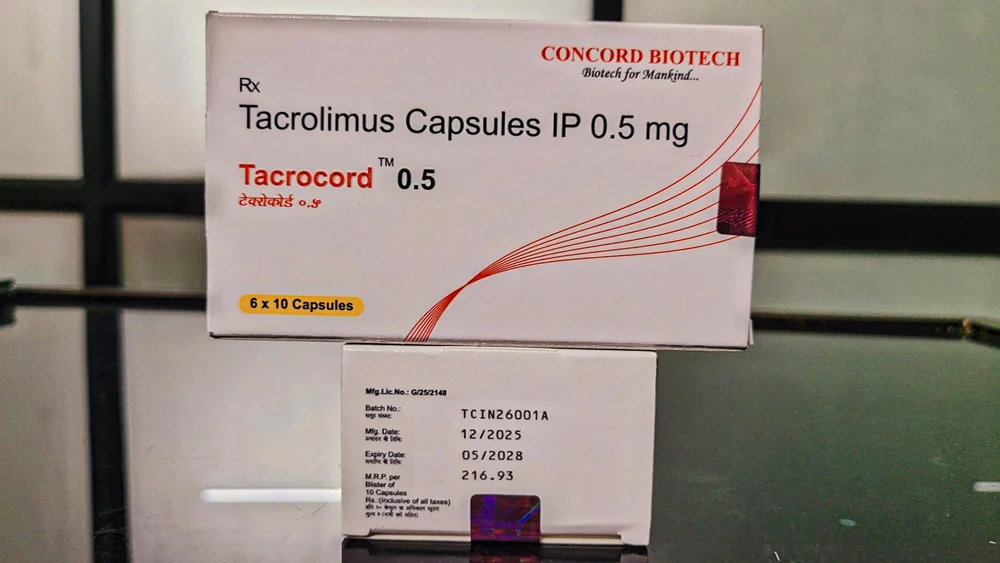Tacrocord 0.5mg Capsule
