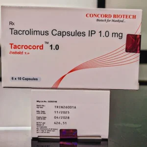Tacrocord 1mg Capsules