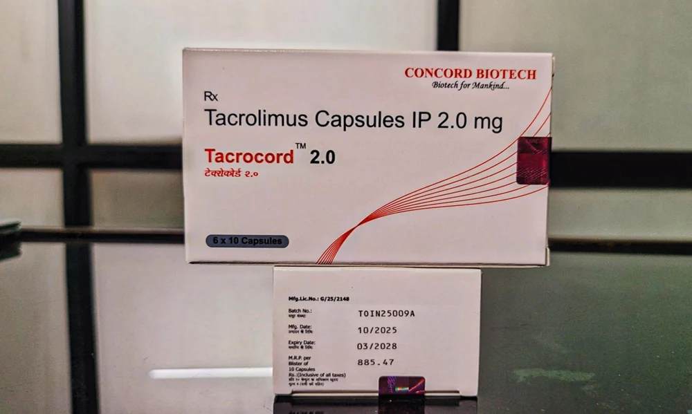 Tacrocord 2mg Capsules