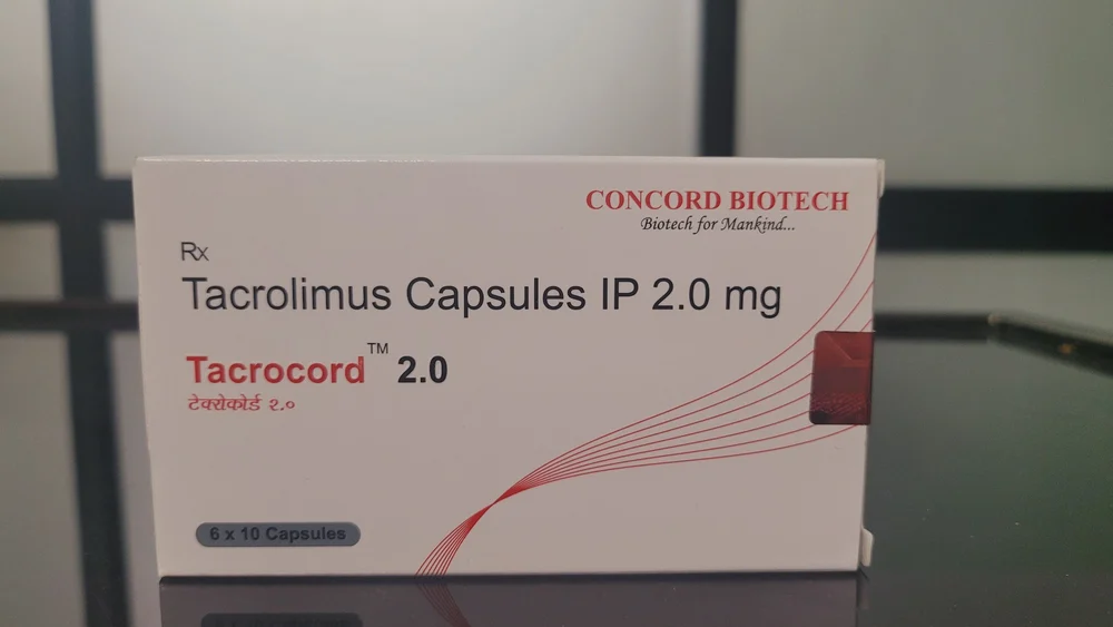 Tacrocord 2mg Capsules