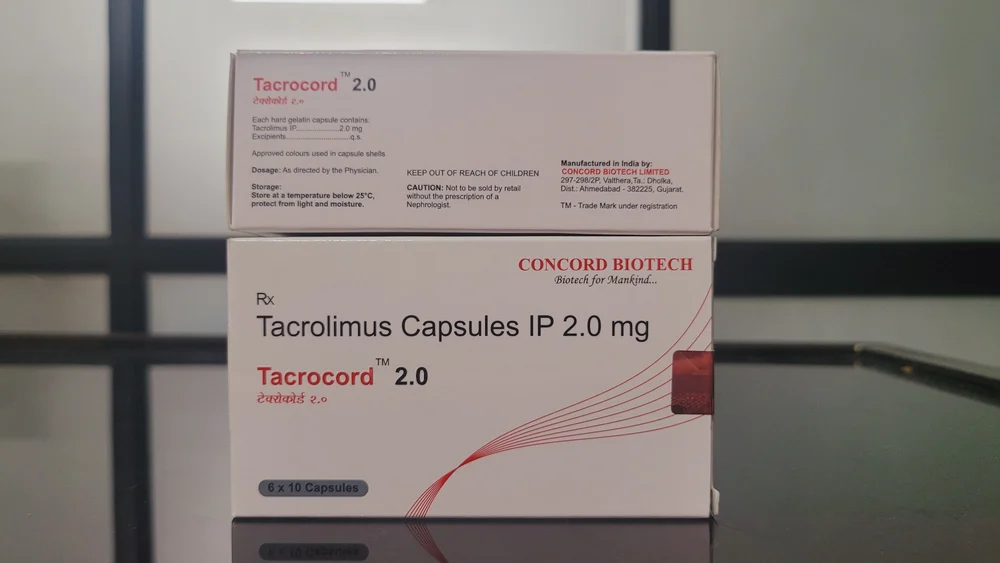 Tacrocord 2mg Capsules