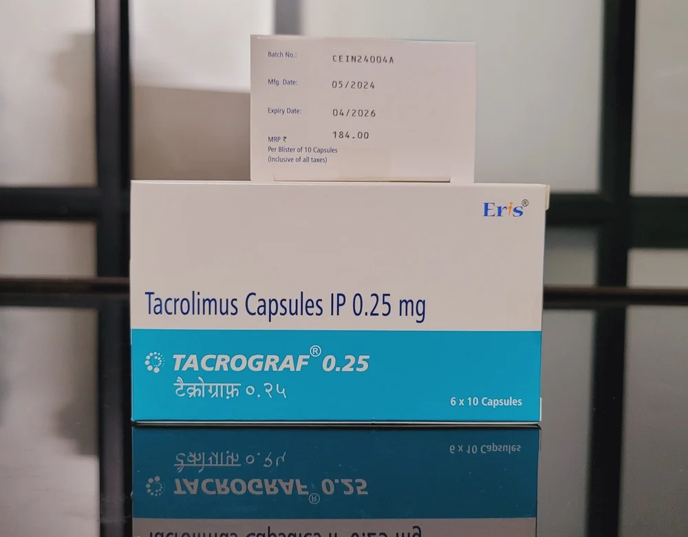 Tacrograf 0.25 mg