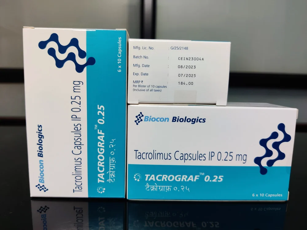 Tacrograf 0.25 mg