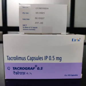 Tacrograf 0.5mg Capsules
