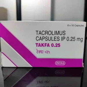 Takfa 0.25mg Capsule Tacrolimus