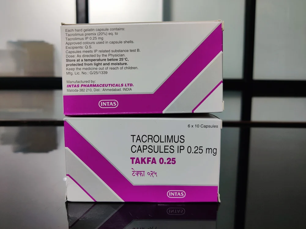 Takfa 0.25mg Capsule Tacrolimus